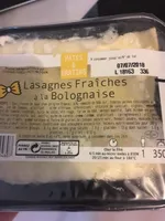 Lasagne fraiche a la bolognaise