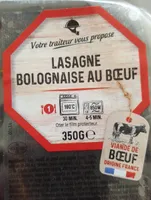 Lasagnes bolognaise au boeuf