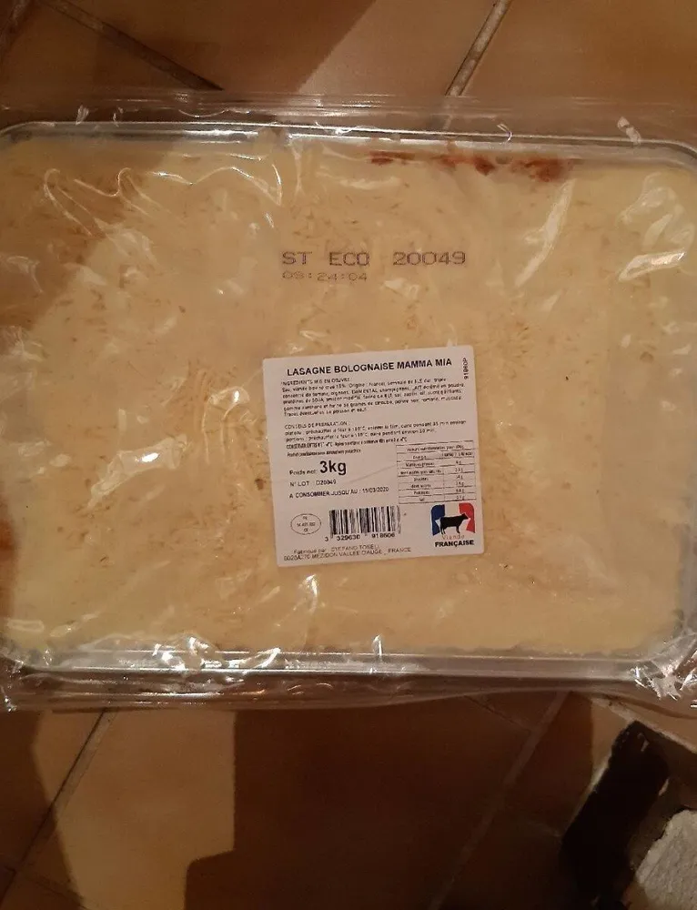 Lasagne bolognaise mamma mia