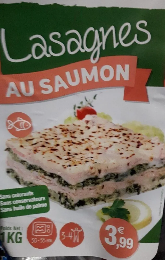 Lasagnes saumon