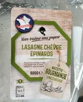 Lasagnes chèvre épinards