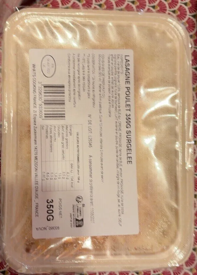 Lasagne Poulet