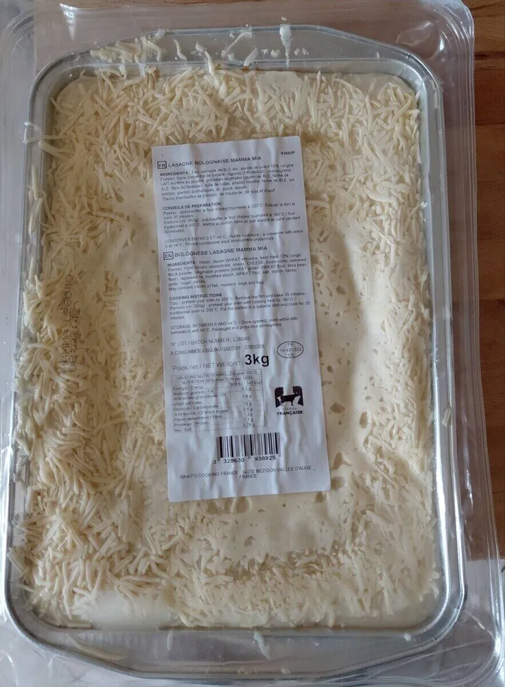 Lasagne bolognaise