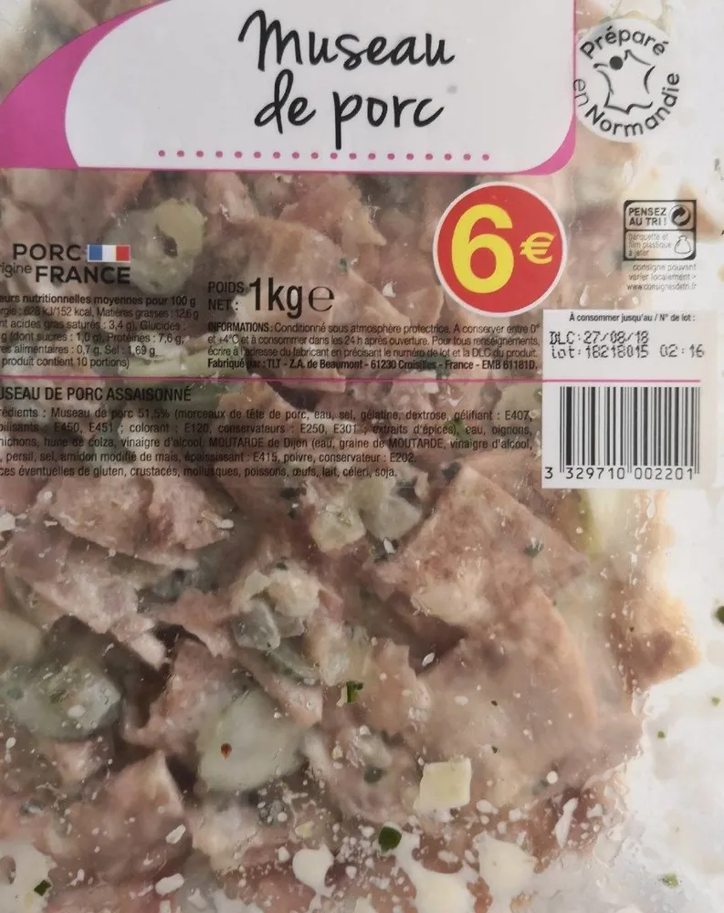 Museau de porc