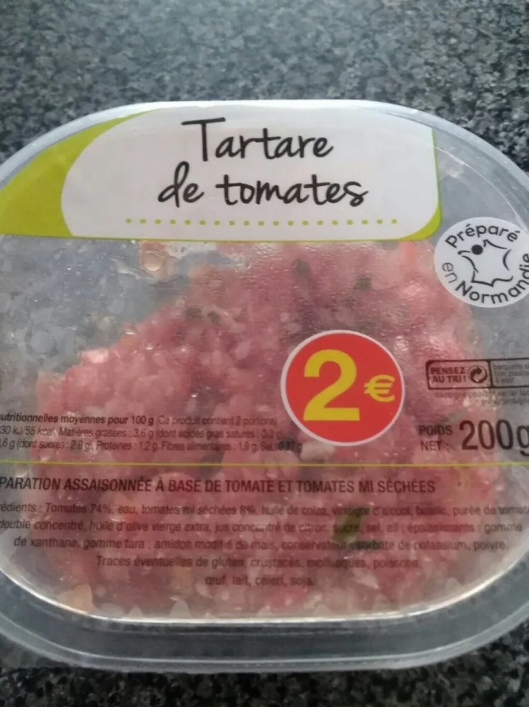 Tartare de tomates