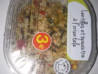 Lentilles et epeautre a l orientale