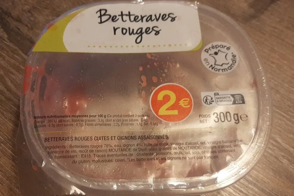 Betteraves rouges