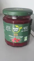 Confiture de fruits rouges bio