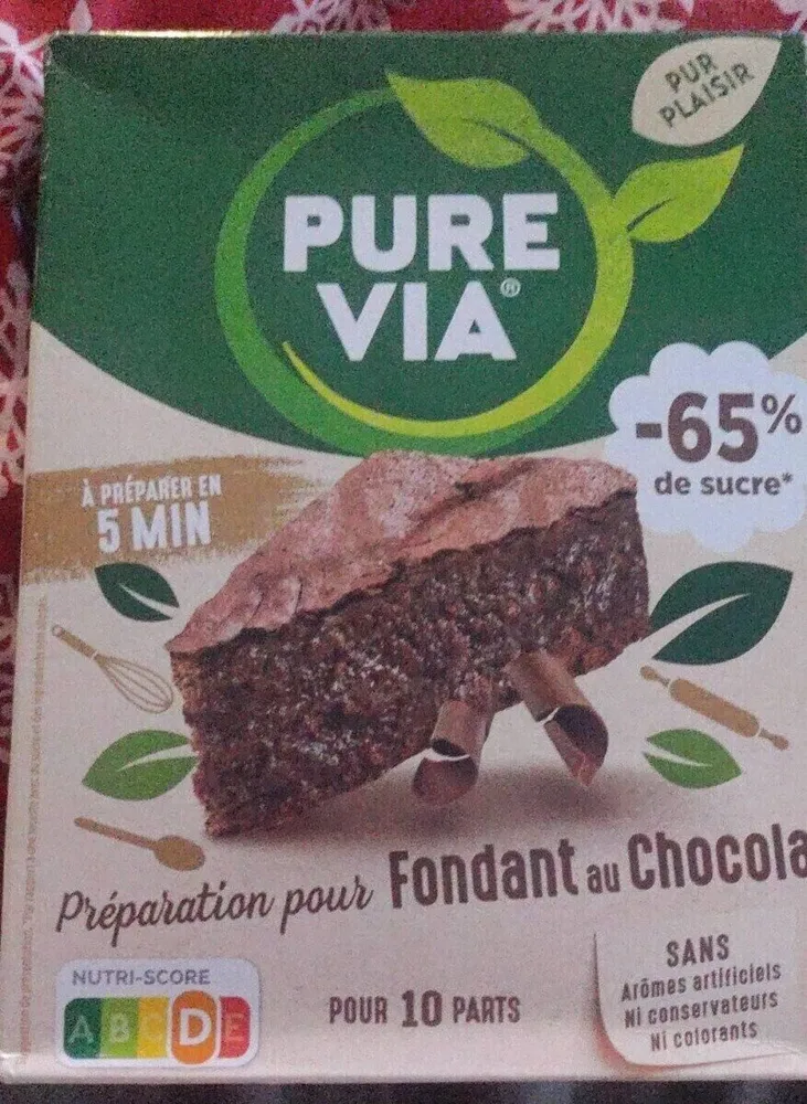Préparation pour Fondant au Chocolat