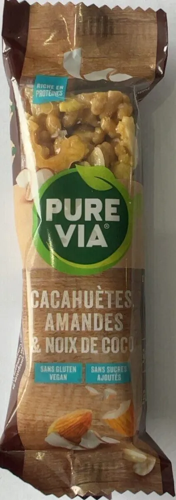 Cacahuètes, amandes & noix de coco