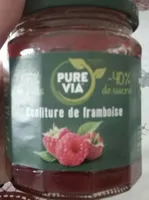 Confiture de framboise au stevia