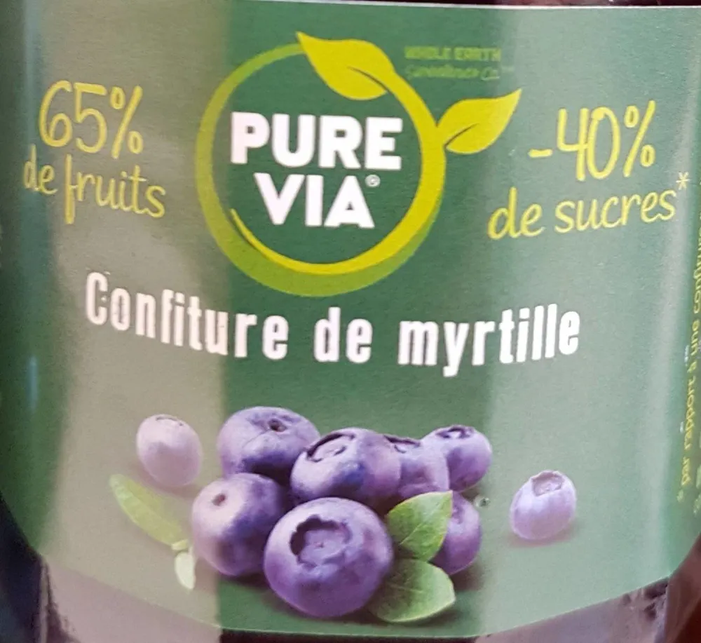 Confiture de myrtille