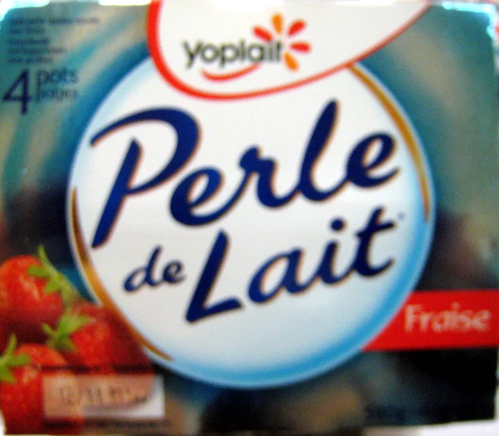 Perle de Lait (Fraise) 4 Pots