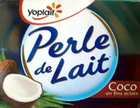 Perle de Lait Coco en fins éclats (8 pots)