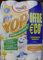 P'tit Yop, Goût Vanille (Offre €co)