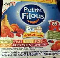 Petits filous 6 goûts