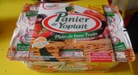 Panier de Yoplait Cerise, Fraise, Framboise, Mûre