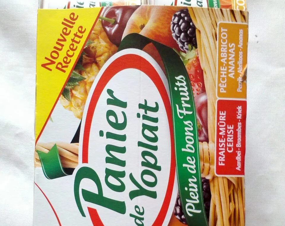 Paniers de Yoplait Plein de bons fruits