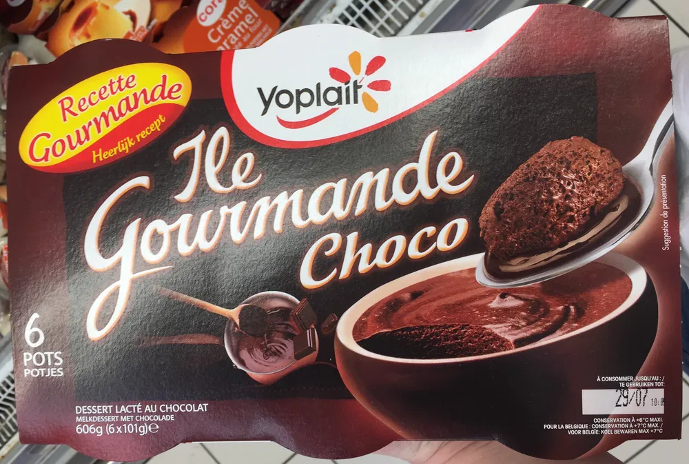 Dessert lacté au chocolat