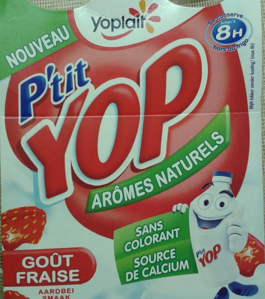 P'tit Yop goût Fraise