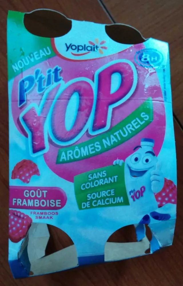 P'tit Yop goût Framboise