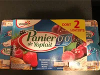 PANIER 0% MG FRUITS ROUGES 125Gx8