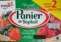 PANIER STANDARD MG FRUITS ROUGES 125Gx8