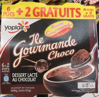 Dessert lacté au chocolat
