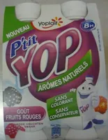 P'tit Yop, Goût Fruits Rouges