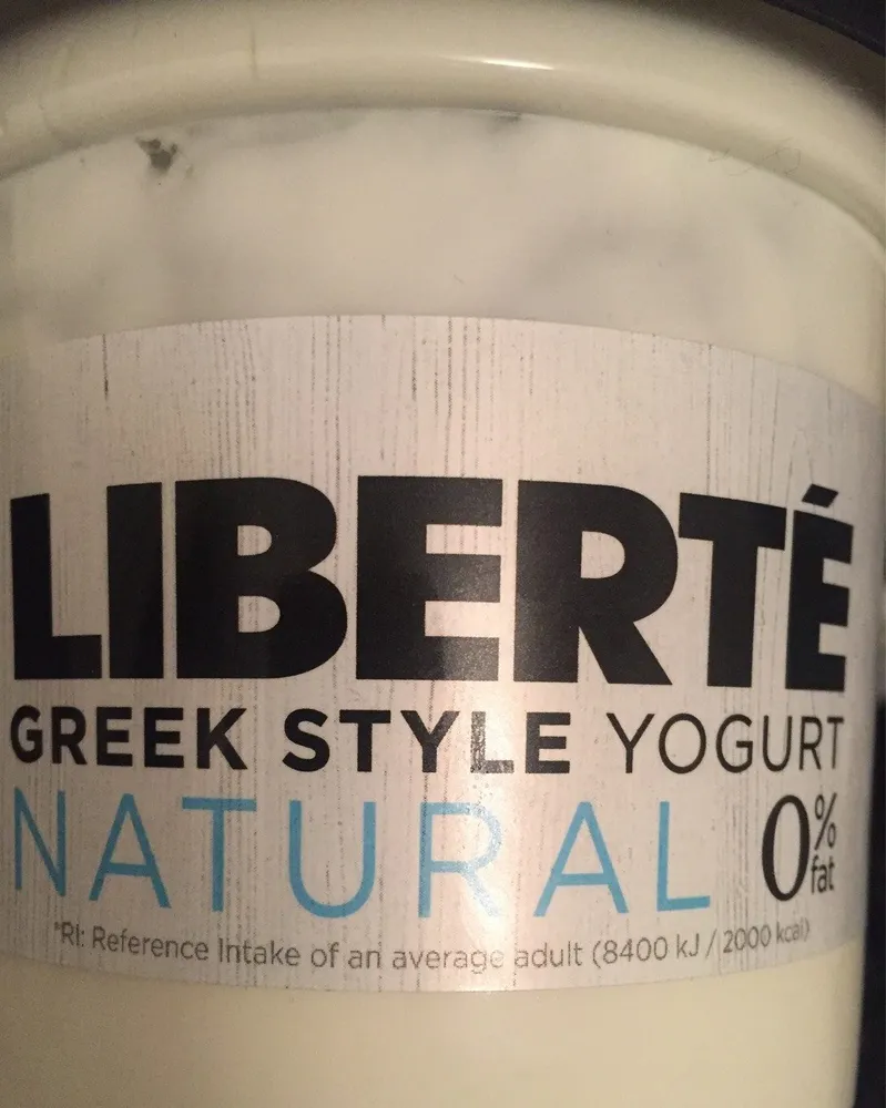 Liberte Yoghurt, Natural 0%