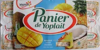 Panier de Yoplait Exotique Mangue, Coco, Ananas