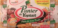 Panier de Yoplait Cerise, Fraise, Framboise, Mûre