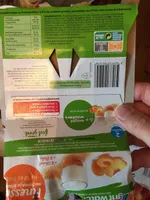Spécialité laitière au fromage blanc à 0% de matières grasses aromatisée, aux fruits, avec sucres et édulcorants.