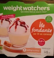Île Fondante sur lit de caramel (0.6% MG)