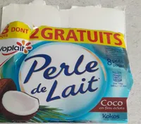 Perle de Lait Coco en Fins Éclats