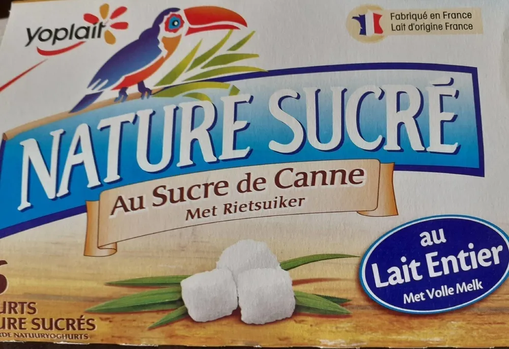 Yaourt nature sucré