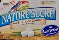 Yaourt nature sucré