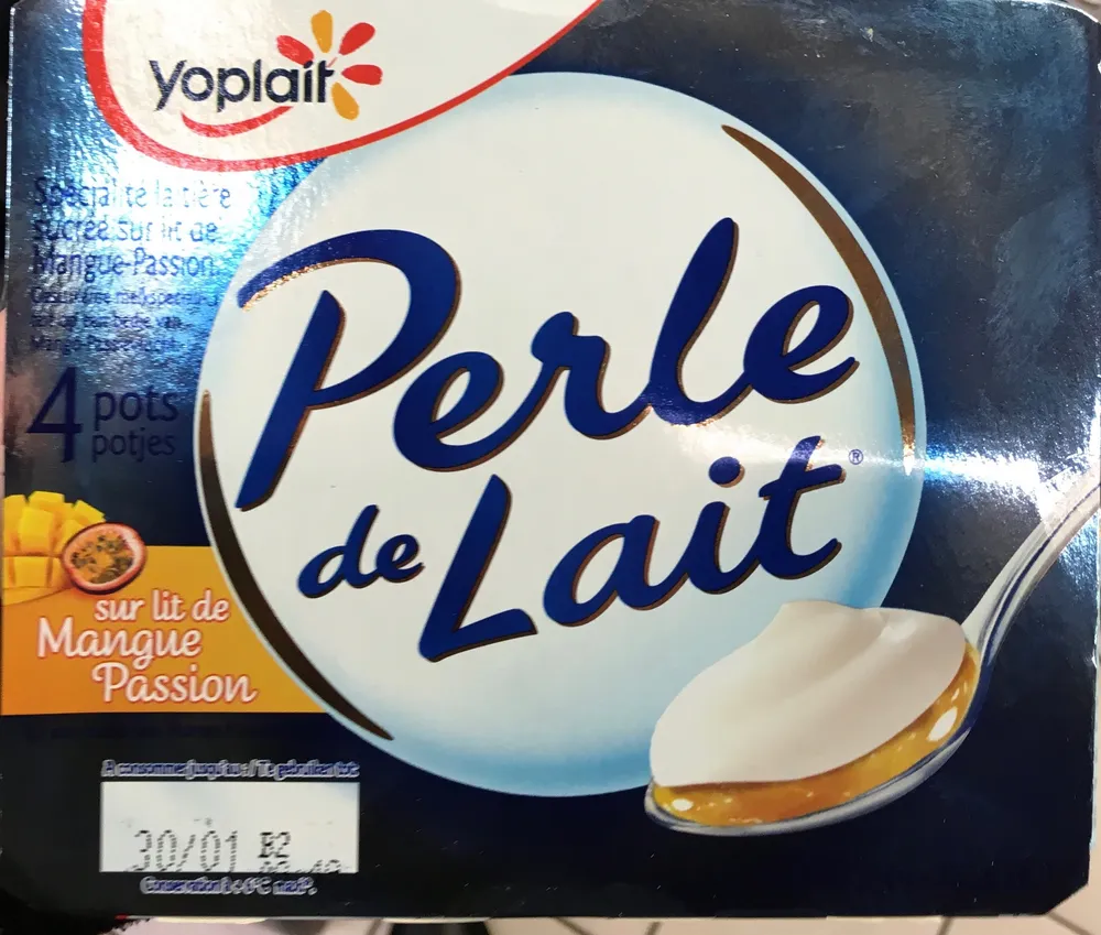 Perle de Lait (Sur lit de Mangue-Passion)