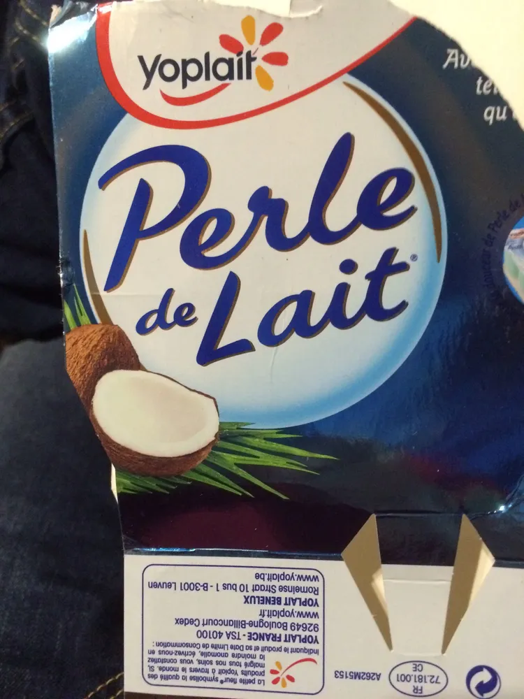 Perle de lait Coco en fins éclats