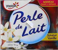Perle de Lait  (Saveur Vanille) 8 Pots