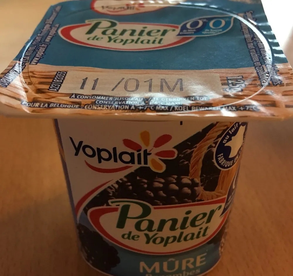 Yaourt 0% mat.gr., aux fruits, aromatisé, avec édulcorants