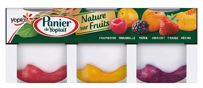 Panier de Yoplait  Nature sur Fruits