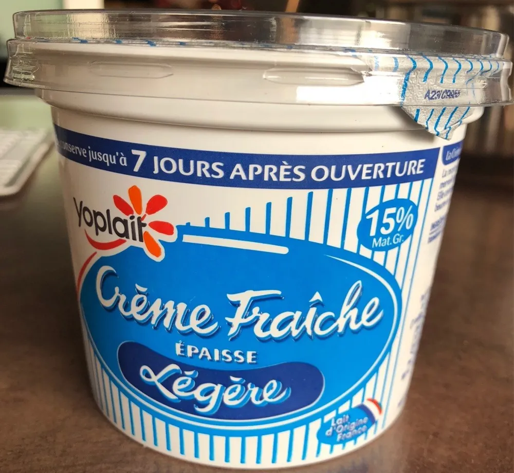 Crème fraîche épaisse légère 15% Mat.Gr.