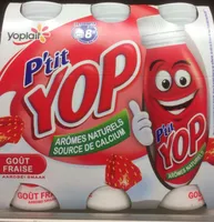Yaourt à boire sucré aromatisé