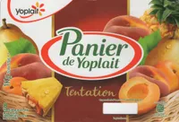 Yaourt sucré, aux fruits
