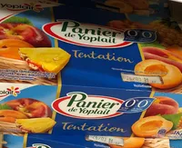 Panier de Yoplait 0% Tentation