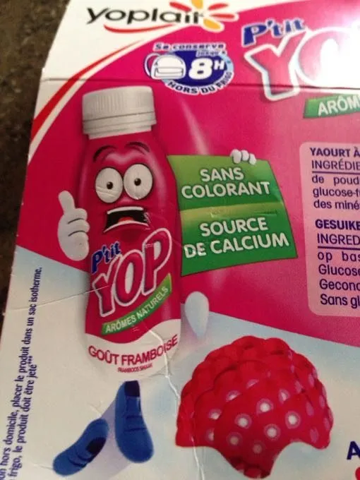 Yaourt à boire sucré aromatisé