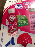 Yaourt à boire sucré aromatisé