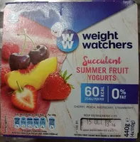 Weight Watchers Fat Free Summer Fruits Yogurt