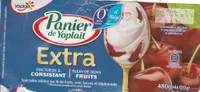 Panier de Yoplait Extra Cerise